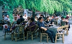 Chengdu Teehäuser